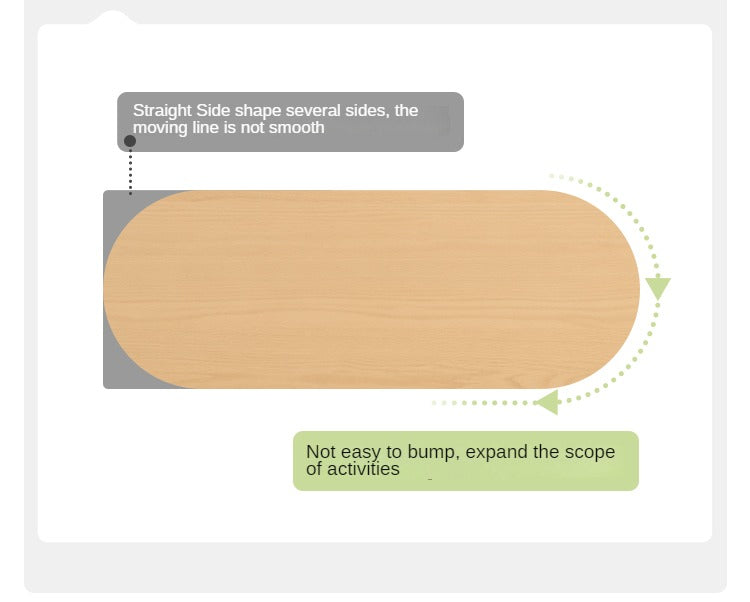 Oak Solid Wood Luxury Coffee Table, Tea Table