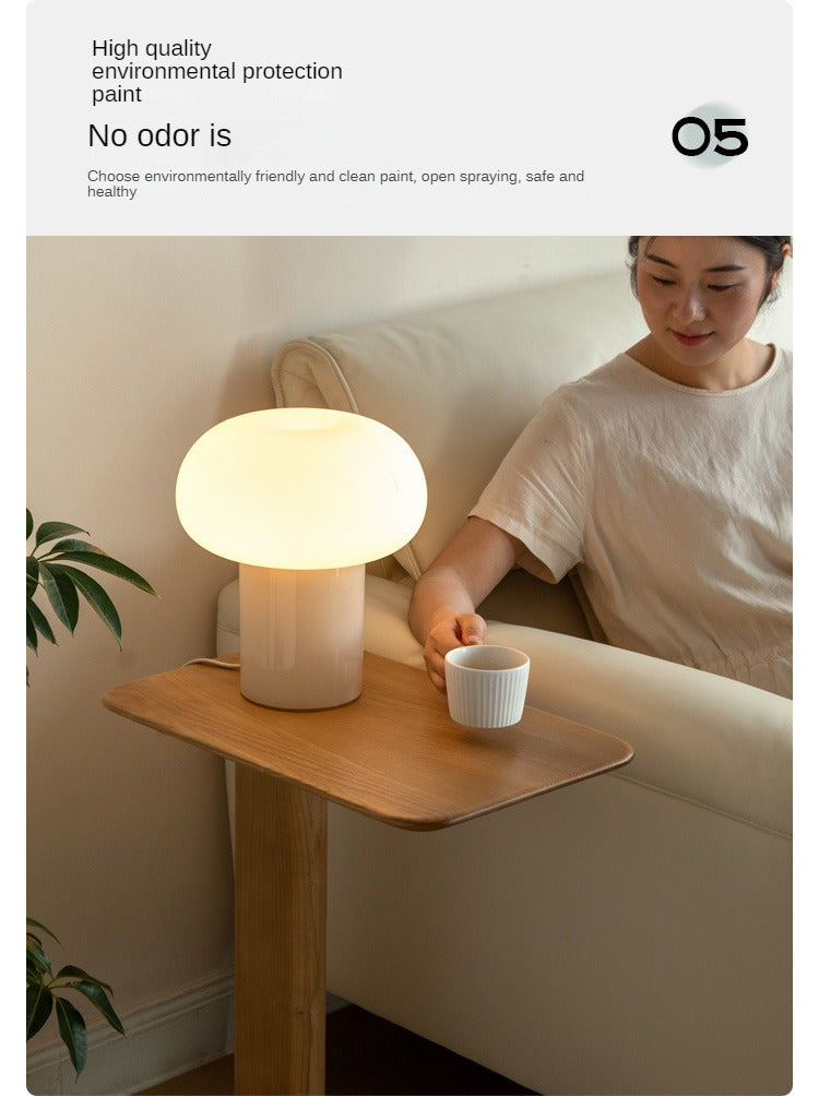 Ash, Oak, Black Walnut Solid Wood Side Table Modern Simple