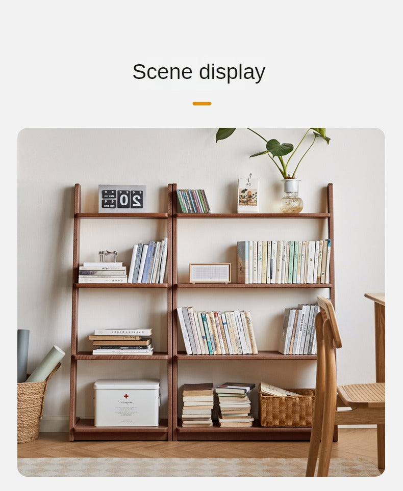 Oak, Beech Solid Wood Bookshelf Racks