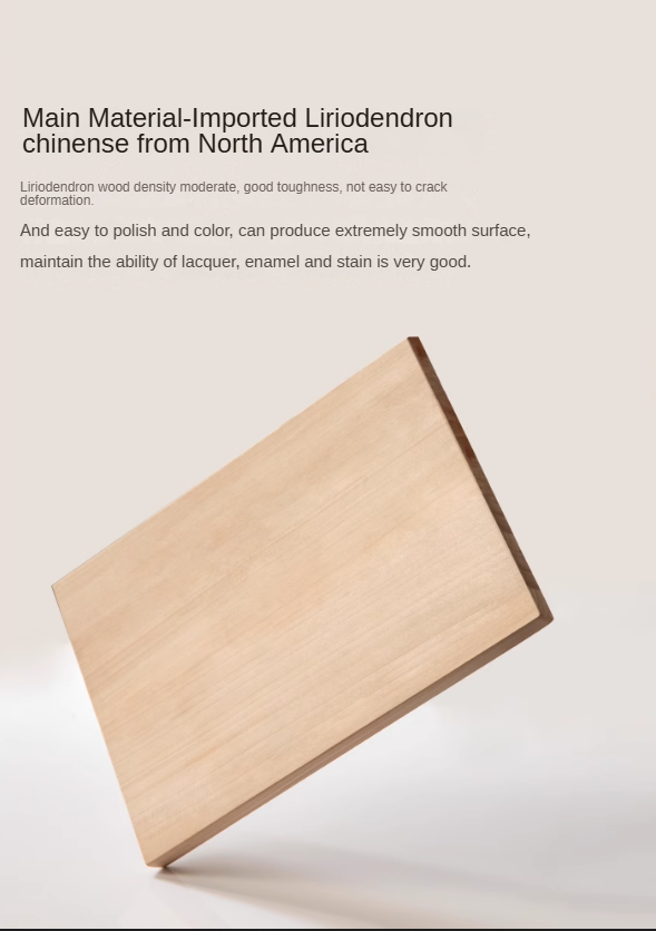 Tulipwood Solid Wood Retractable Vanity Table Light Luxurious Drawer.