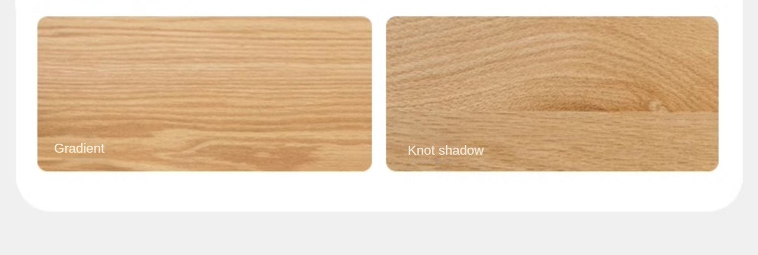 European Beech Solid Wood Storage Rock Board Coffee Table