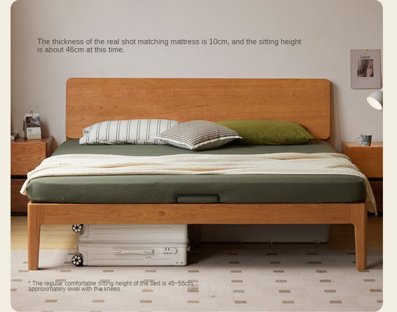 Cherry solid wood bed - SPECIAL PRICE