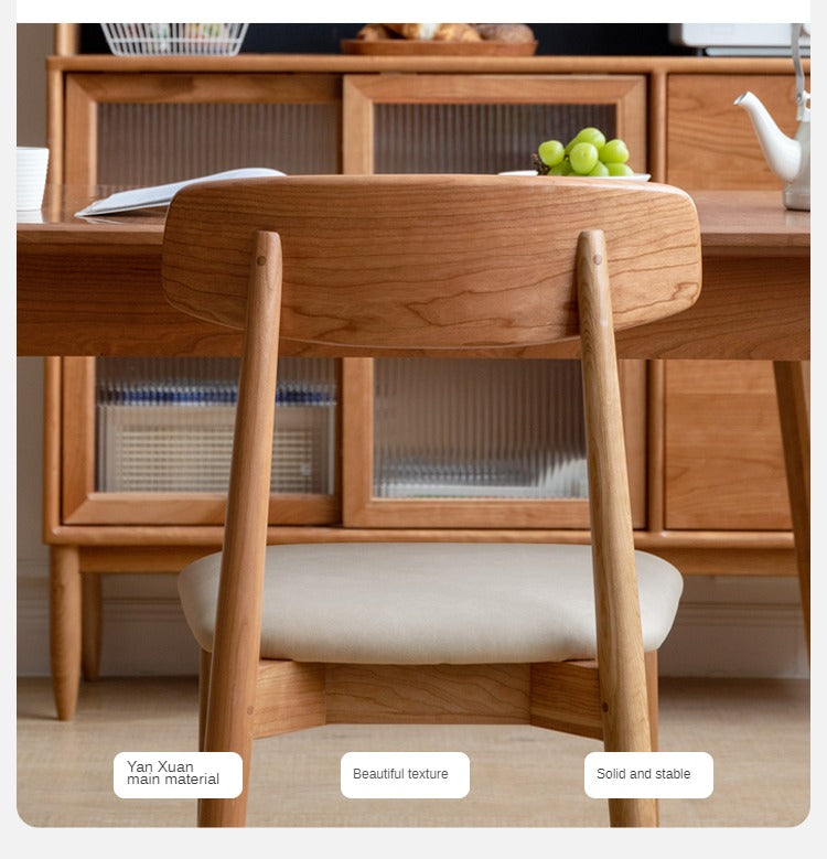 Сherry Solid Wood - Dining Chair Classic 4 pcs set