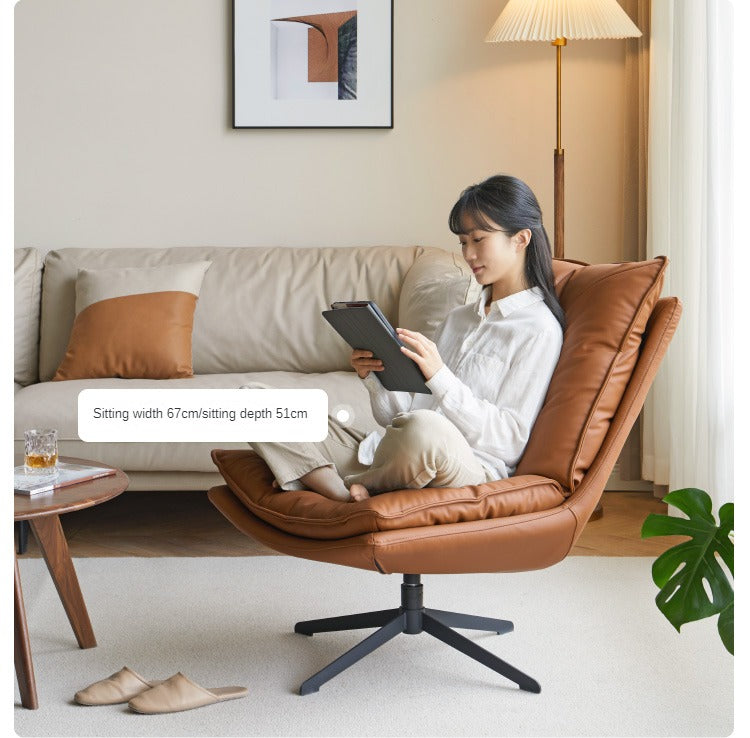 360° Organic Leather Recliner)