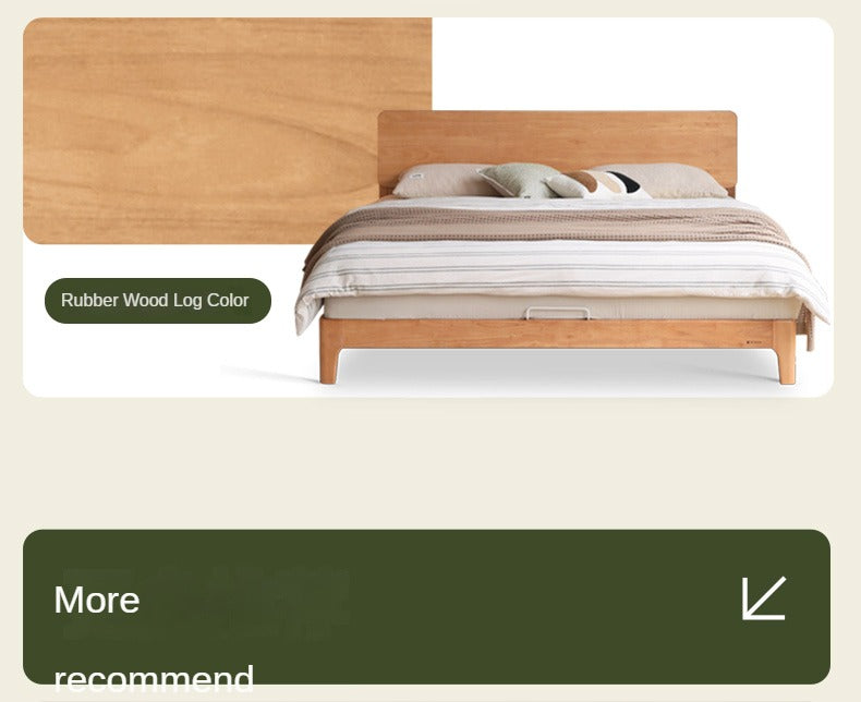 Cherry solid wood bed - SPECIAL PRICE