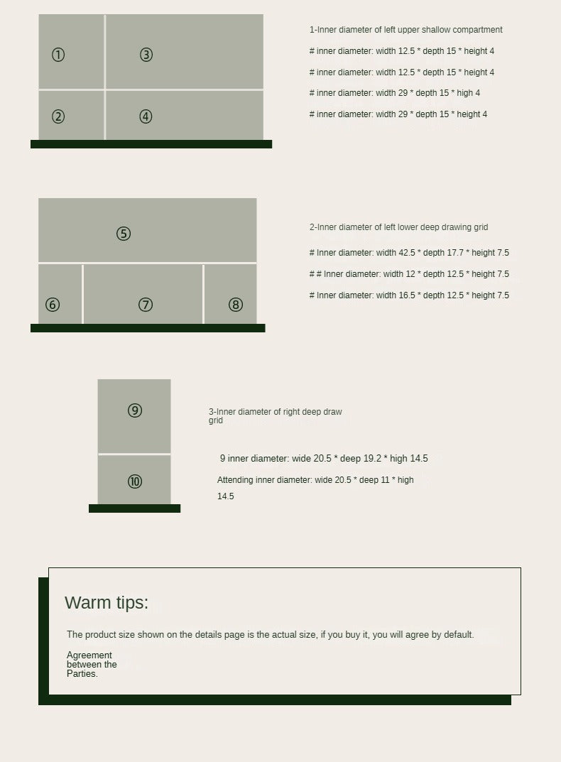 Cherry Solid Wood Vanity Table Nordic Makeup Mirror.