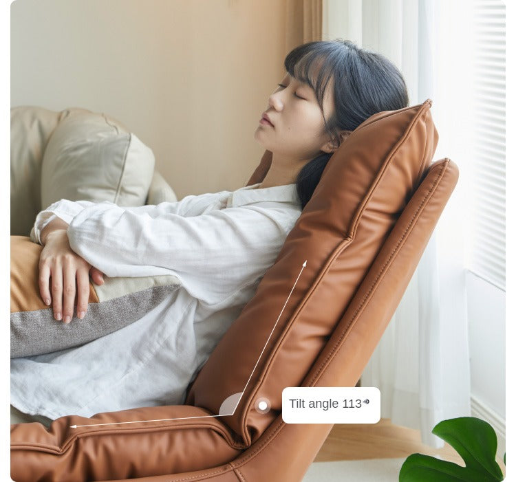 360° Organic Leather Recliner)