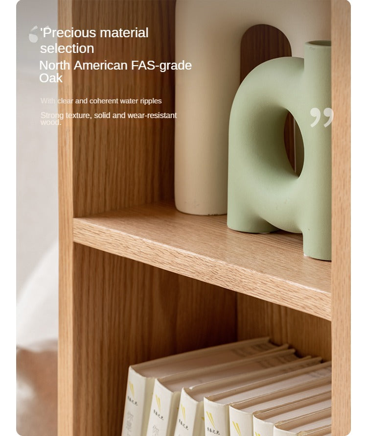 Oak, Ash Solid Wood Entrance Partition Cabinet