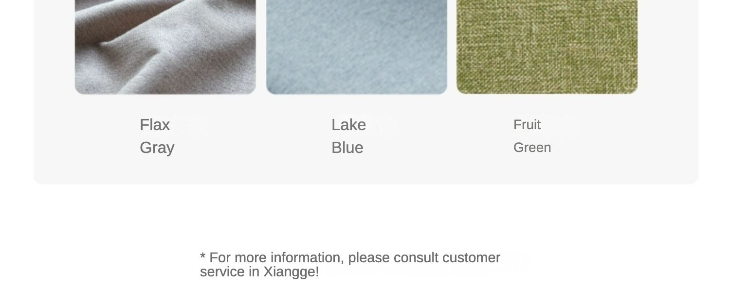 Oak Solid Wood Fabric Sofa 3 colors.