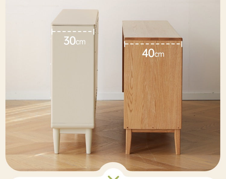Poplar Solid Wood Rock Board Ultra-thin Wall Sideboard