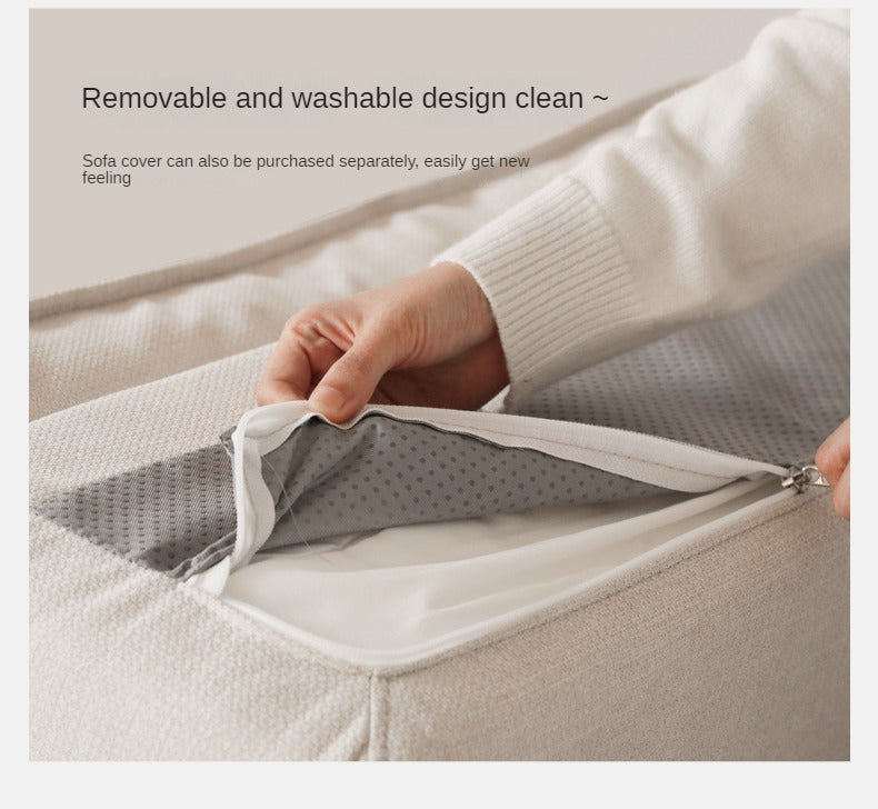 Black Walnut, Ash, Oak Solid Wood High Back Sofa.