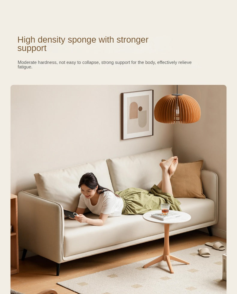 Technology Cloth Sofa Cream Style.