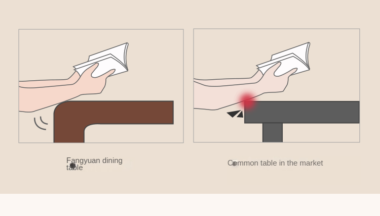 Black Walnut, Ash Solid Wood North American Dining Table