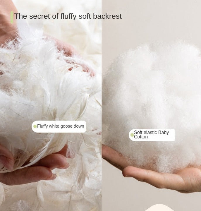 Oak Solid Wood Floor to Floor Tall Sofa.