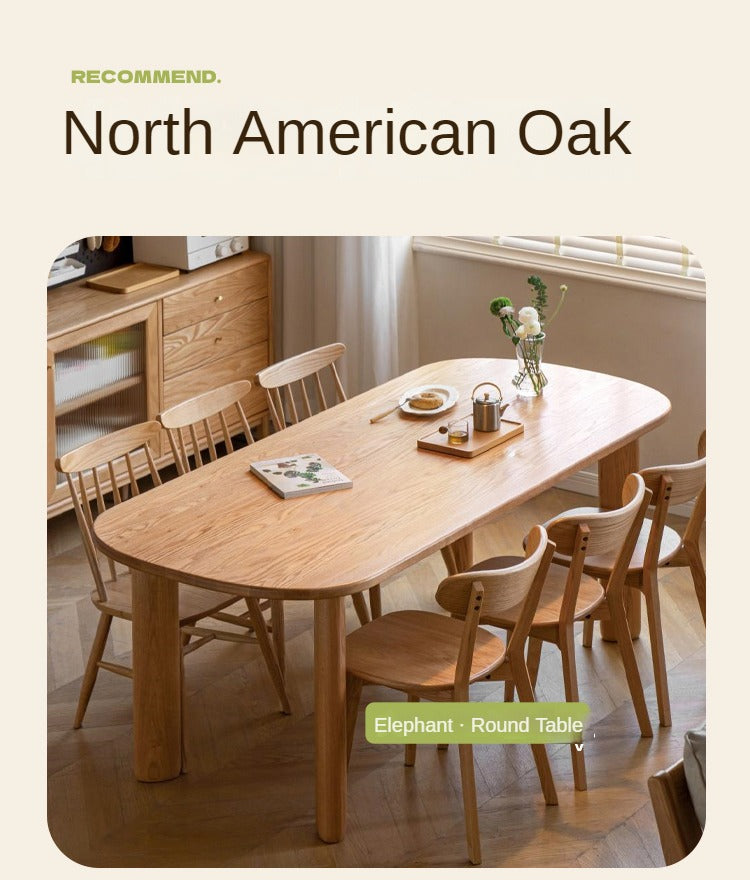 Poplar Rock Plated Oval Dining Table
