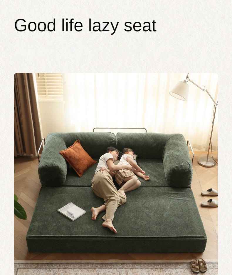Fabric Modern Folding Dual-purpose Sofa,