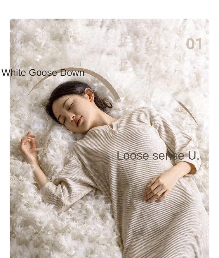 Genuine Leather Sofa Italian Top Layer Cowhide Down Sofa.