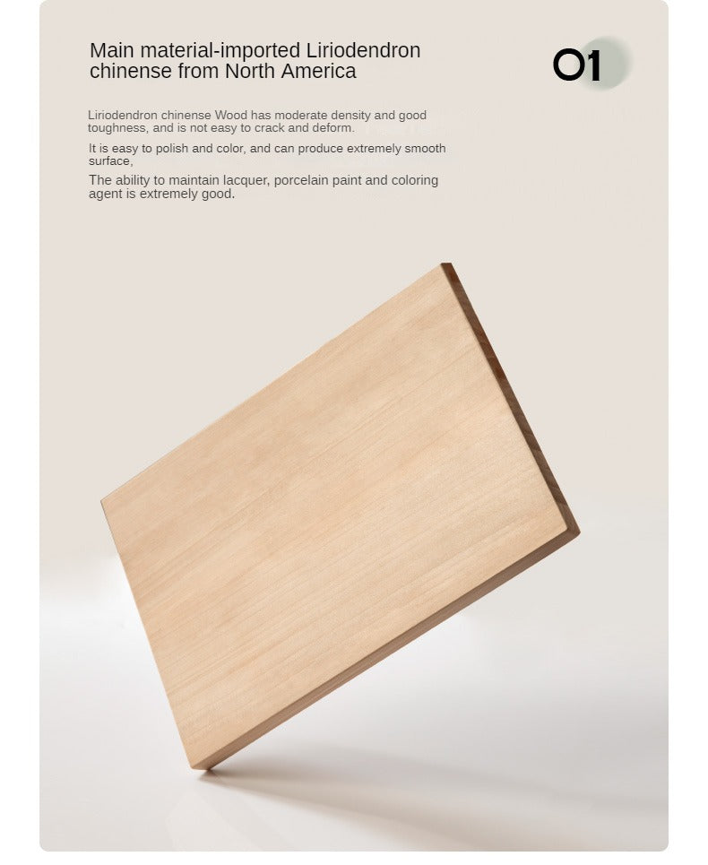 Black Walnut, Poplar Solid Wood Side Cabinet