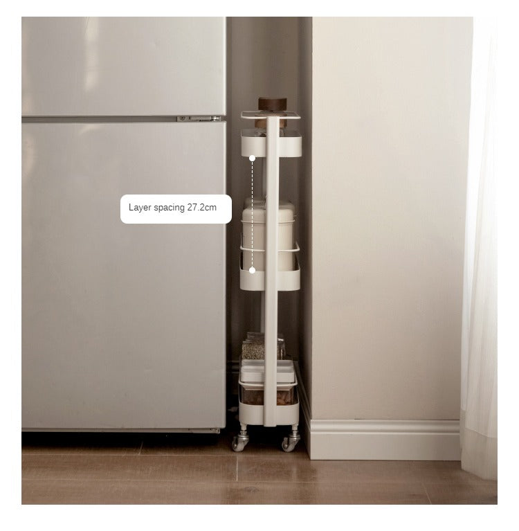 Mini Cart, Modern And Minimalist Kitchen Storage Rack