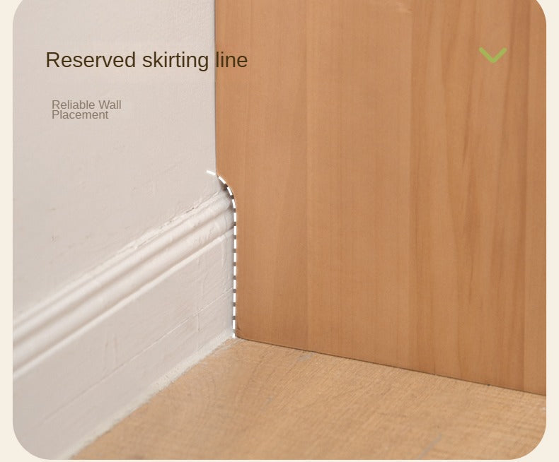 Solid Rubber Wood, Poplar Solid Wood Shoe Cabinet