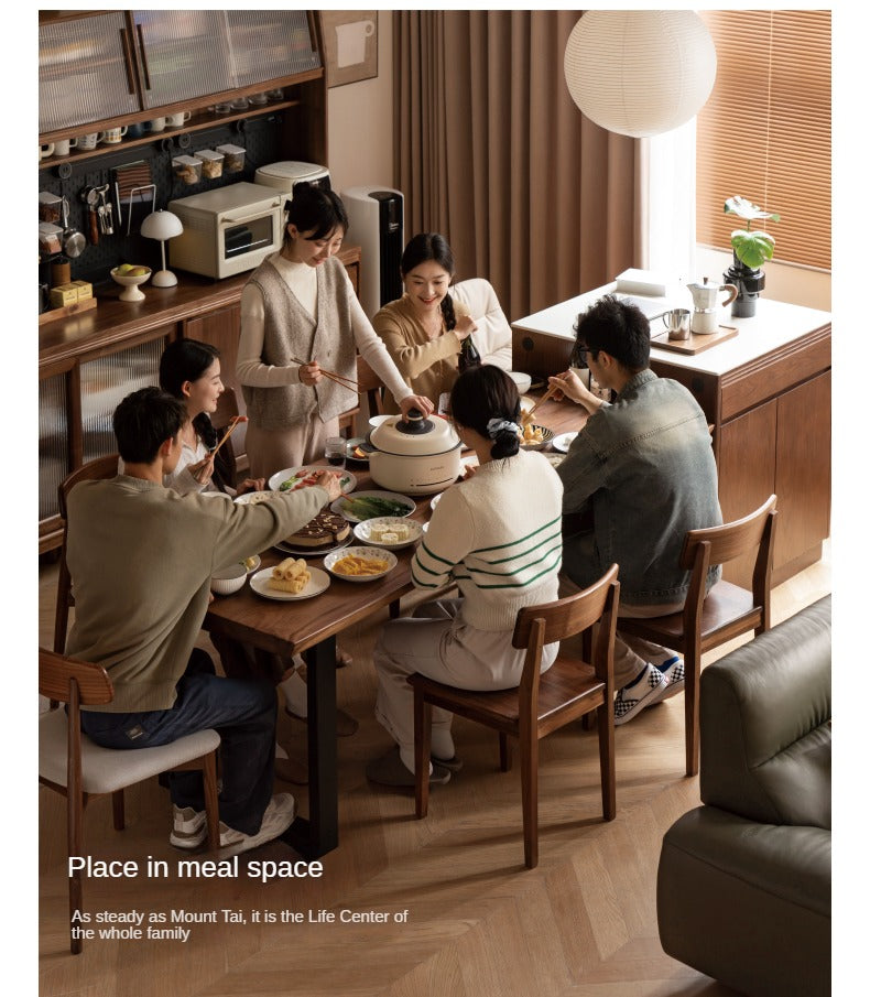 Black Walnut, South American Walnut, Ash Solid Wood, Metal, Acrylic Table Legs