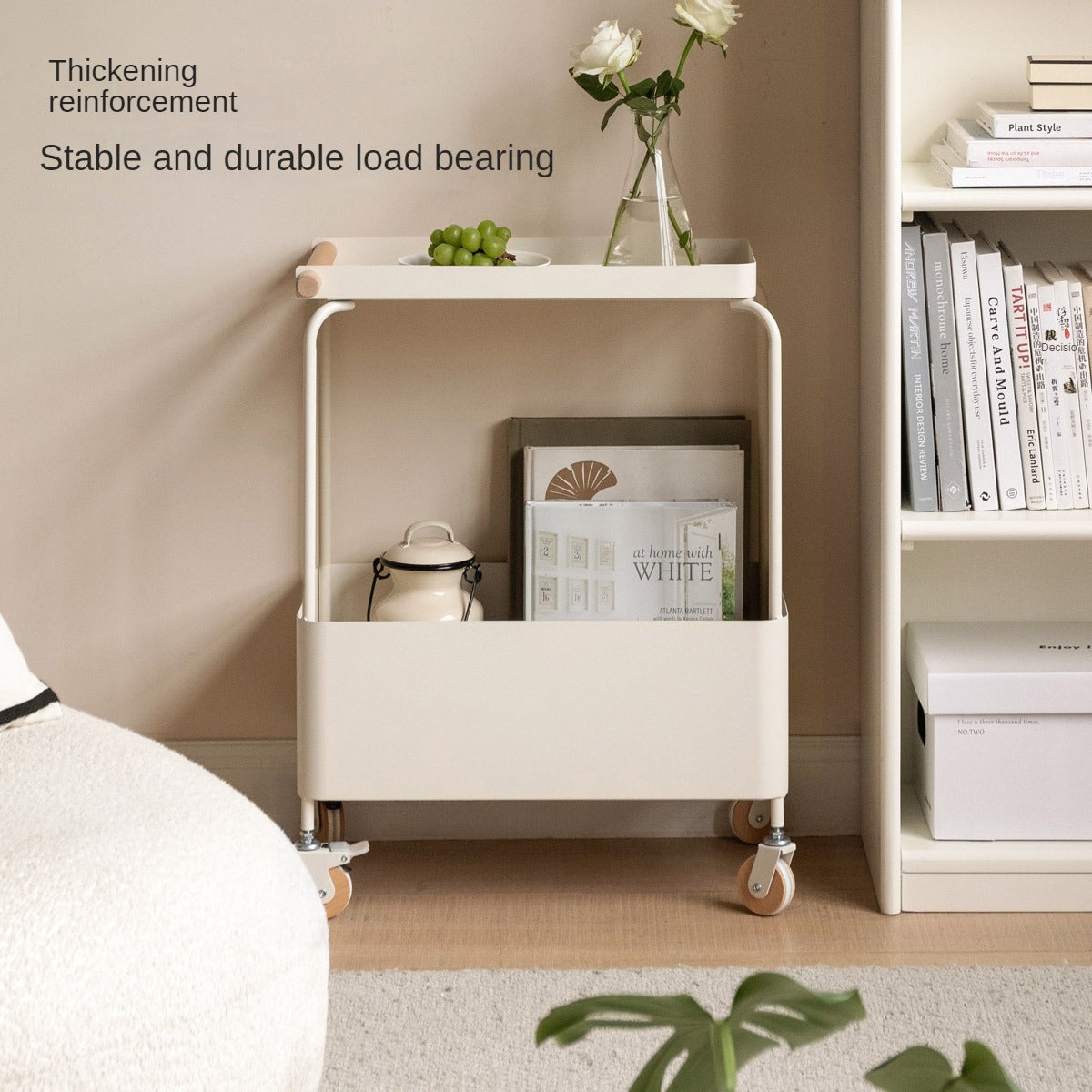 Storage Rack, Movable Small Cart