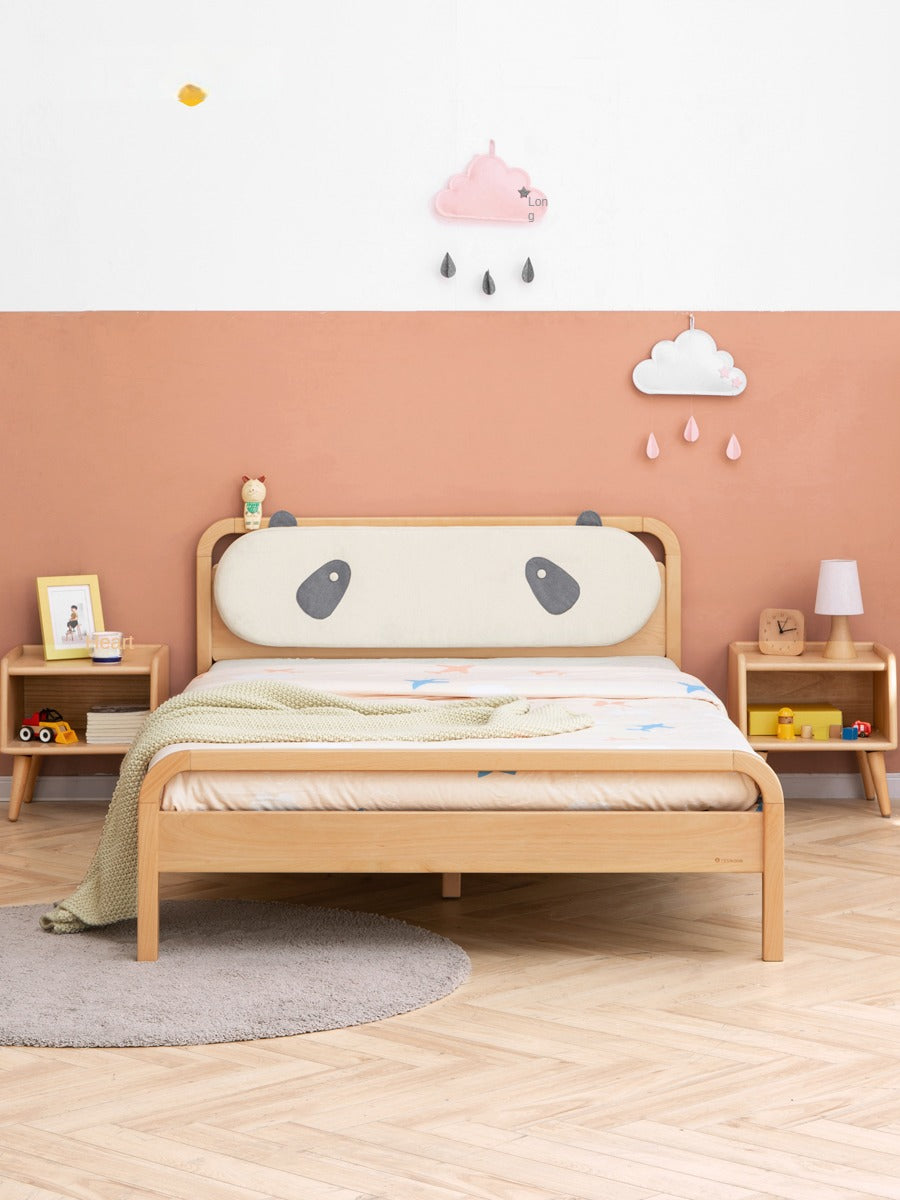 Beech solid wood kids bed