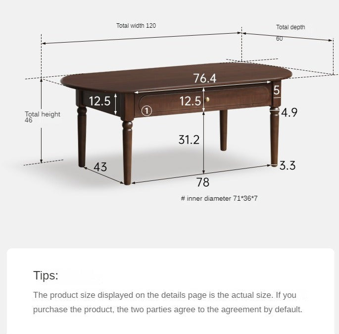 Poplar Solid Wood American Style TV Cabinet.