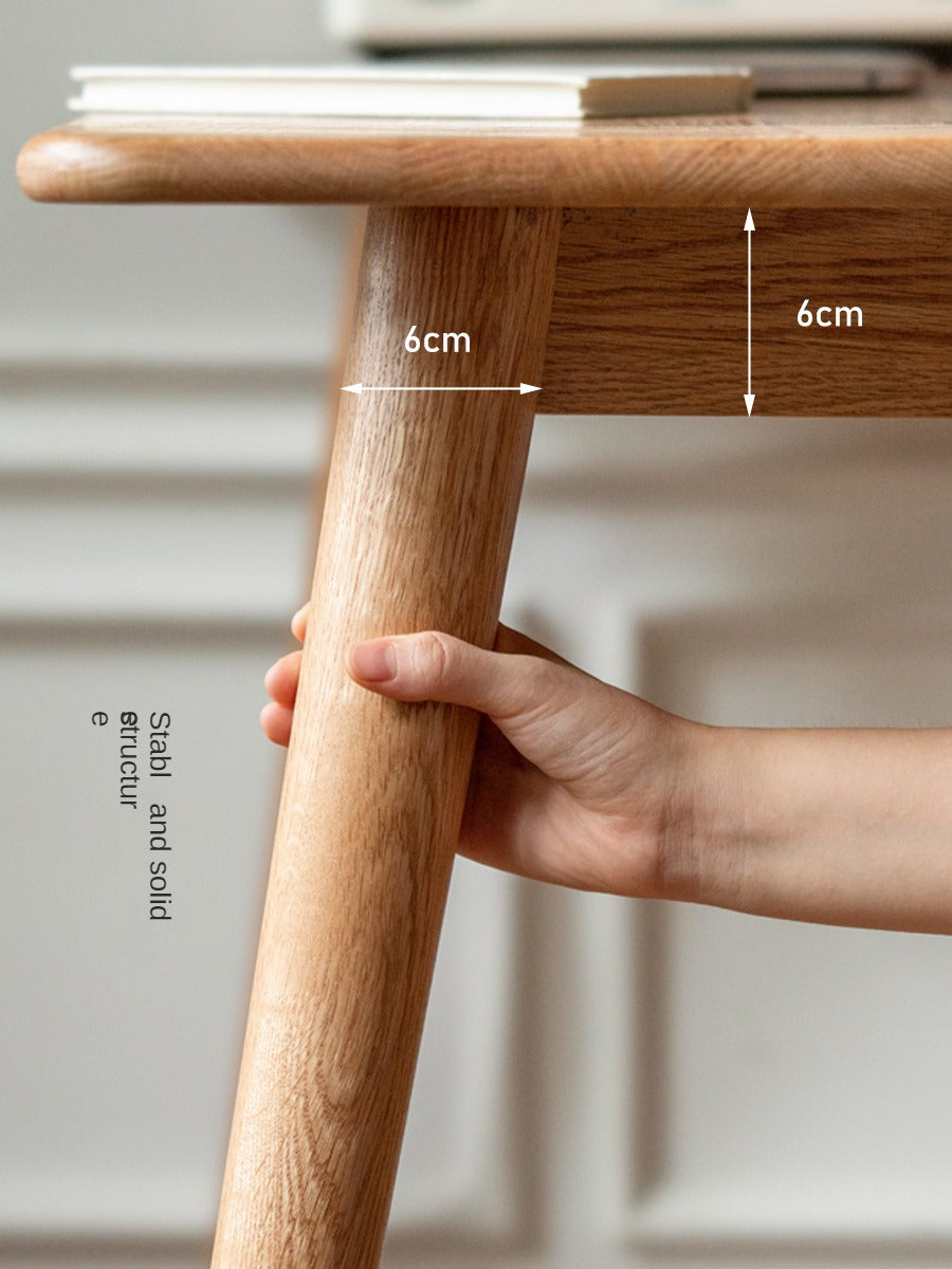 Oak Solid Wood Modern Dining Table