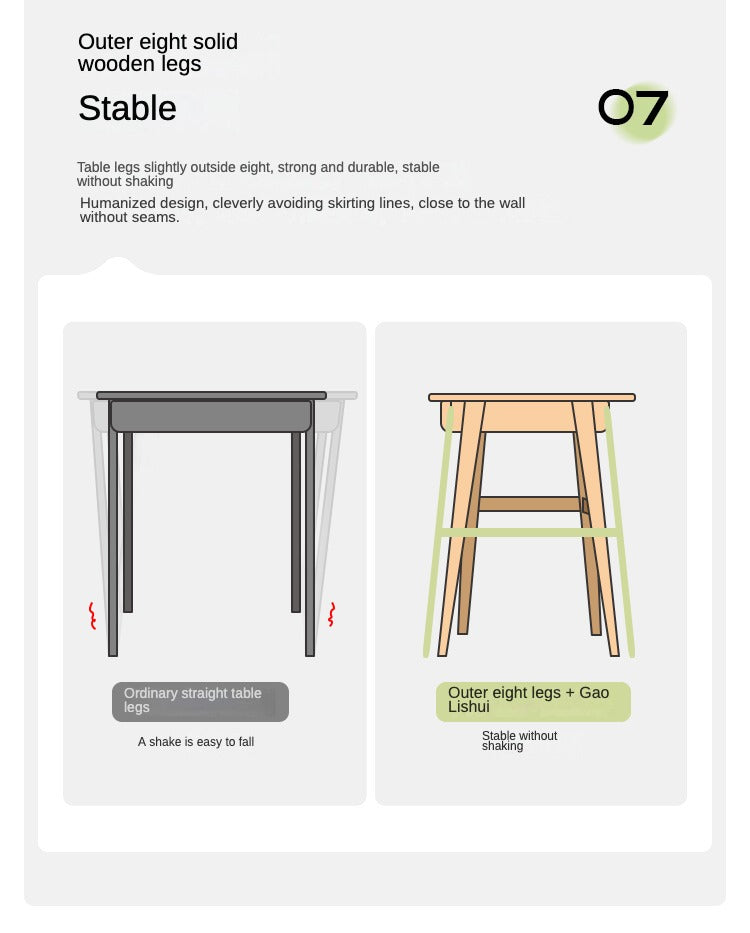Oak Solid Wood Office Desk, Console Table
