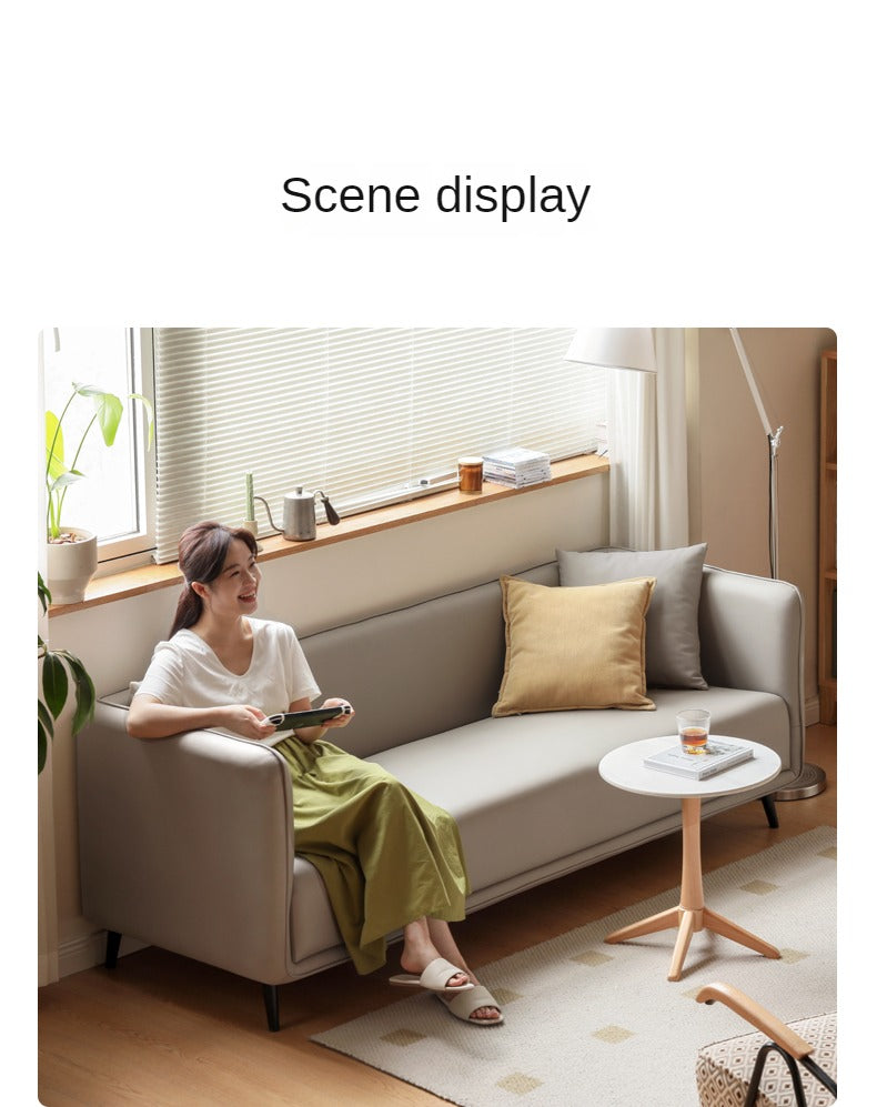 Technology Cloth Sofa Cream Style.