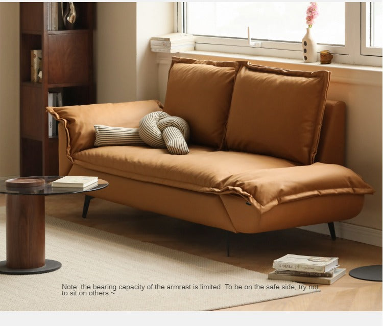 Technology Cloth folding Down Sofa,