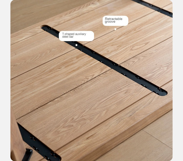 Ash Solid Wood Creative Dining Table