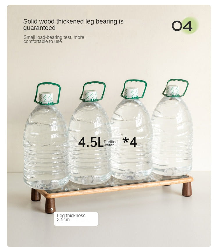 Solid Rubberwood, Oak Solid Wood Office Table Bracket