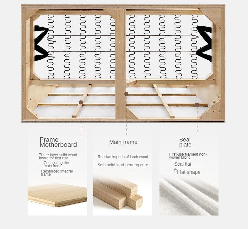 Leather Modern Top Layer Cowhide Leather Sofa,