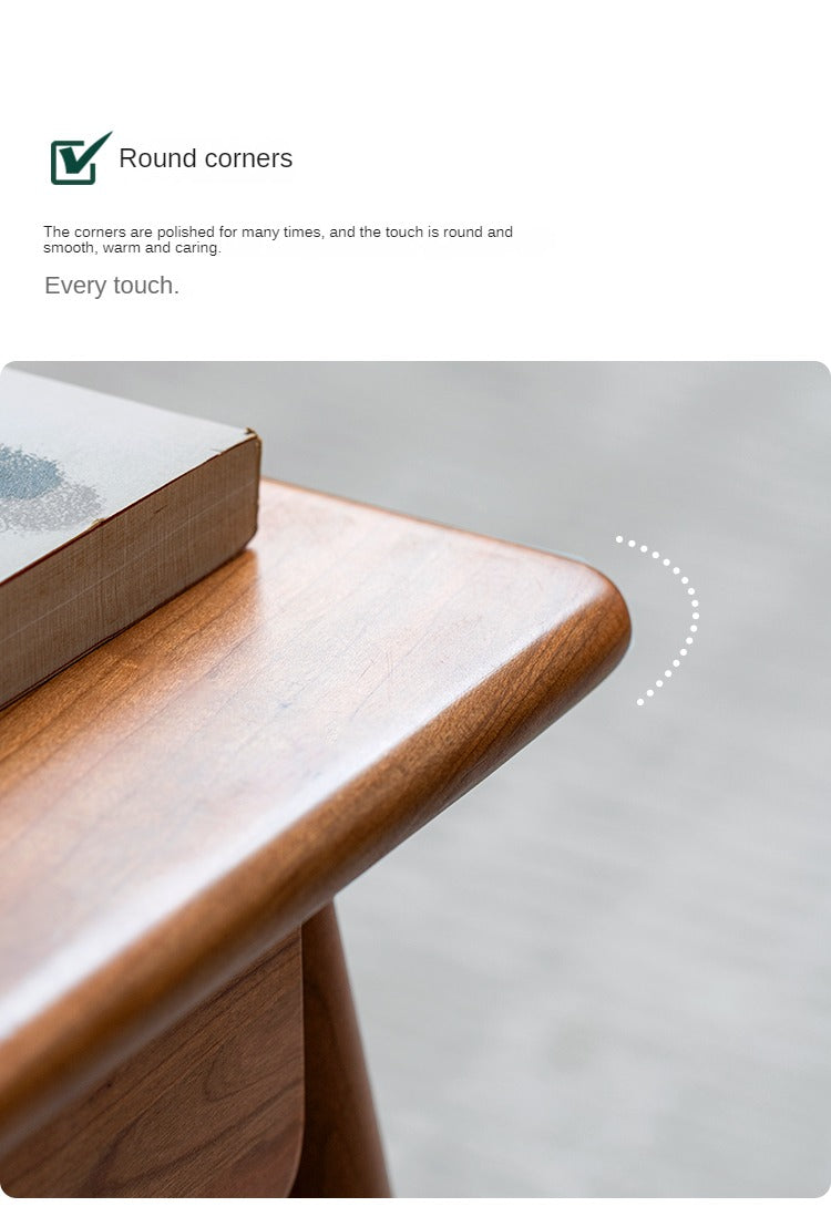 Сherry Solid Wood Side Table