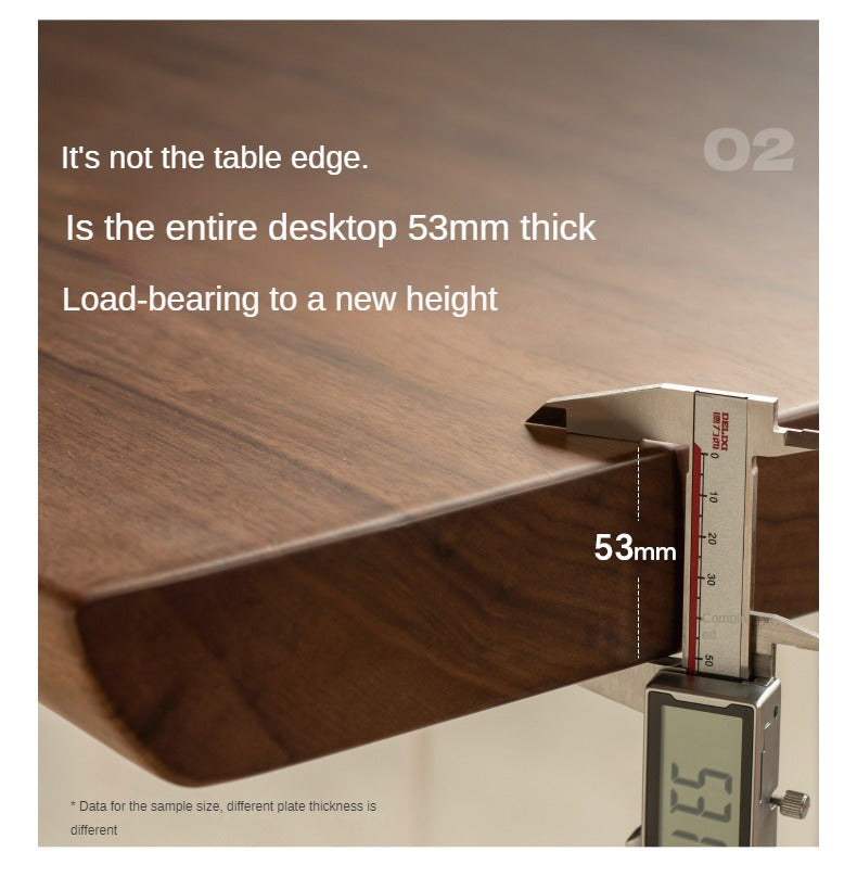 Black Walnut, South American Walnut, Ash Solid Wood, Metal, Acrylic Table Legs