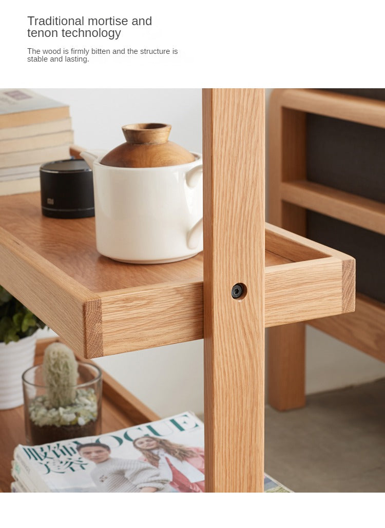 Oak Solid Wood Flower Rack