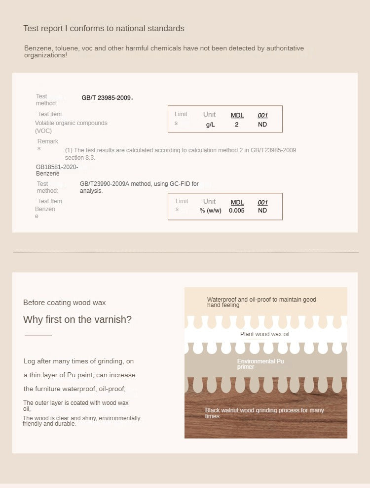 Black Walnut, Ash Solid Wood Leather High Back Sofa,