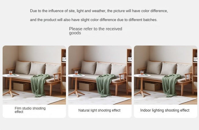 Oak Solid Wood Windsor Sofa Winter/Summer Dual Use.