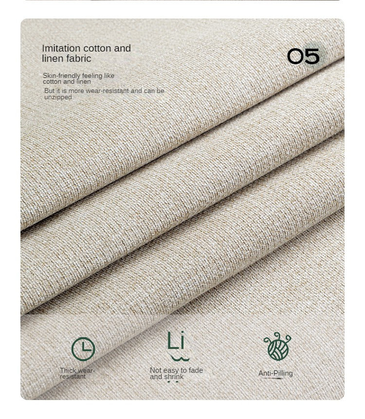 Ash Solid Wood Modern Sofa.