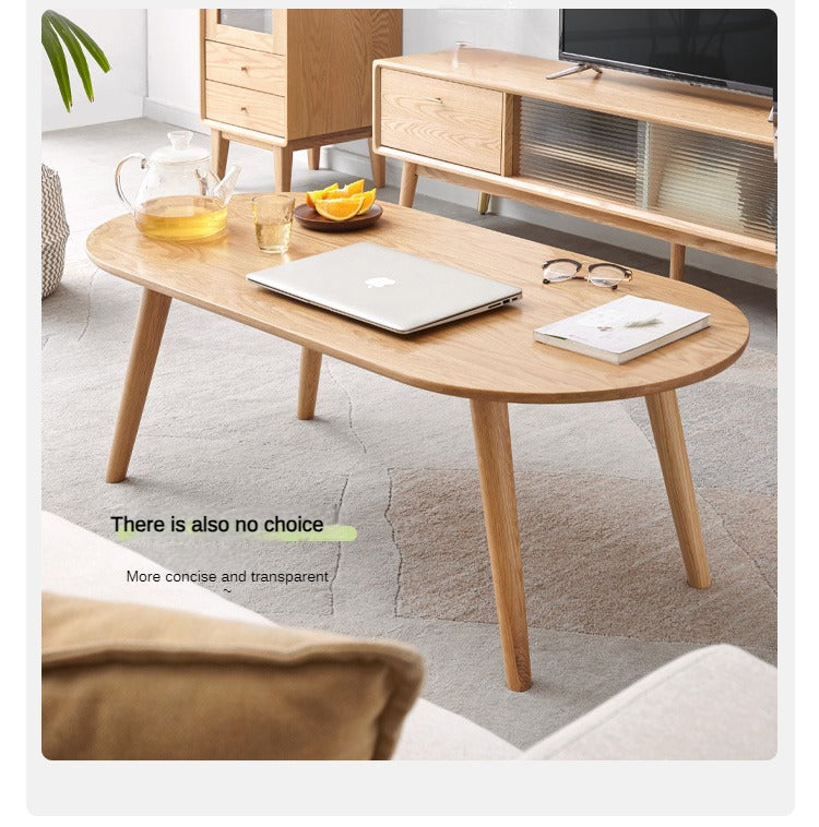 Oak Solid Wood Luxury Coffee Table, Tea Table