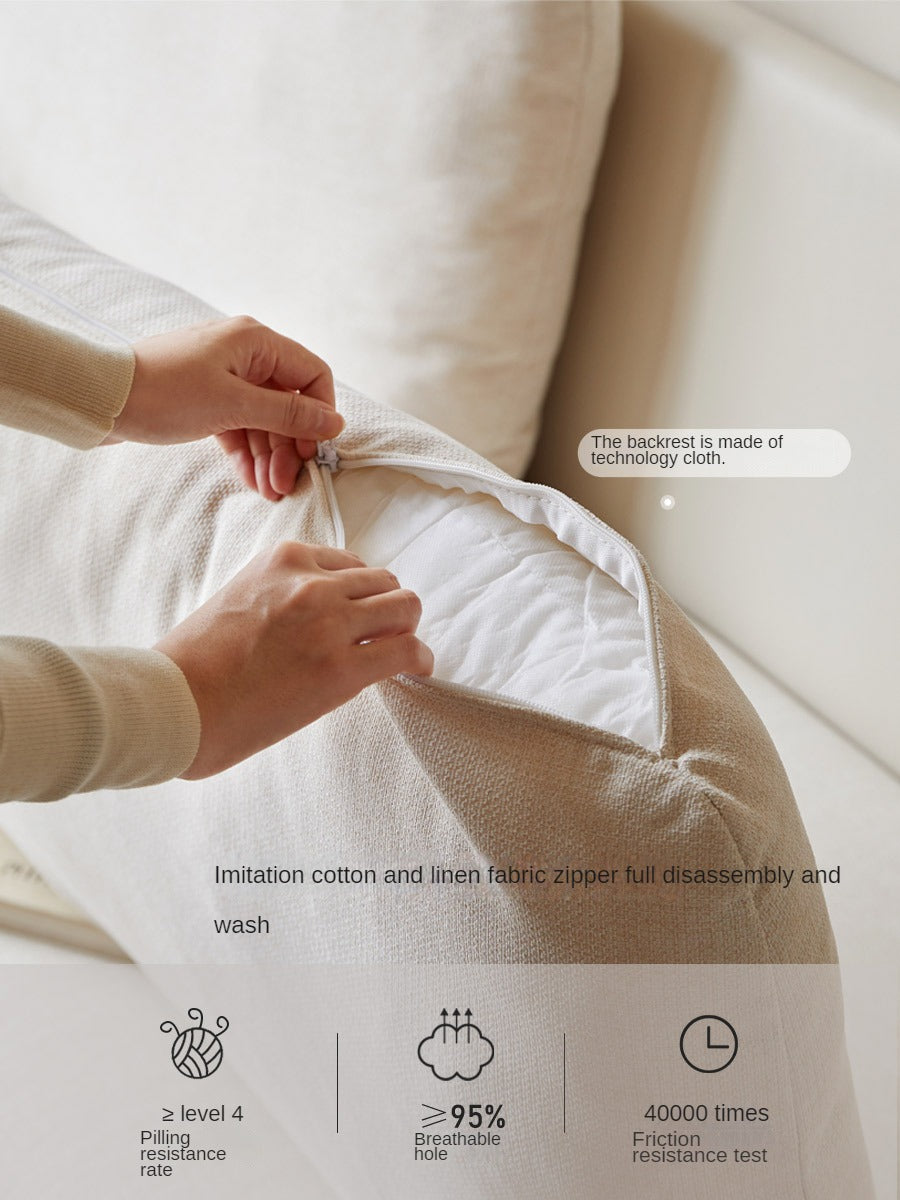 Oak Solid Wood Sofa Fabric.