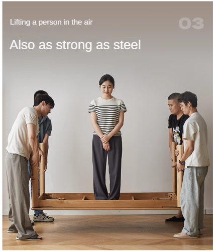 Ash, Oak Solid Wood Long Dining Table