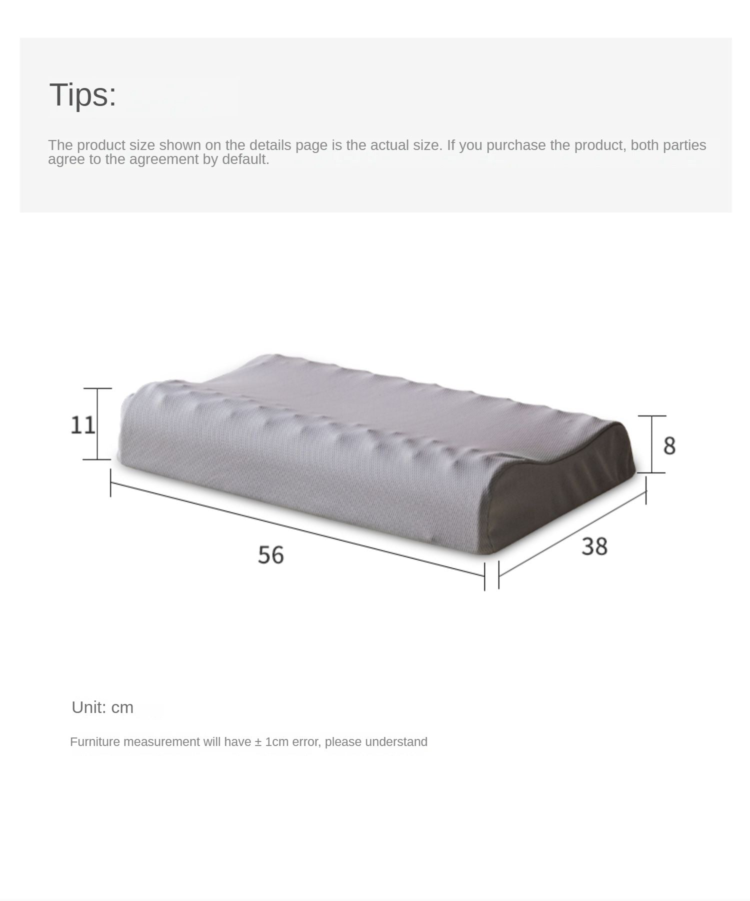 Thai Natural Latex Pillow Antibacterial