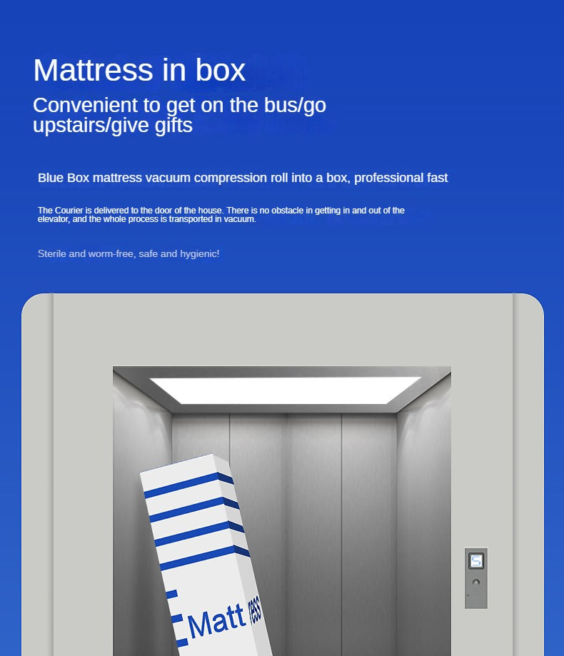 Mattress with Latex and Pocket Springs, Memory Foam Soft Hotel-Quality Compression 20cm,22cm