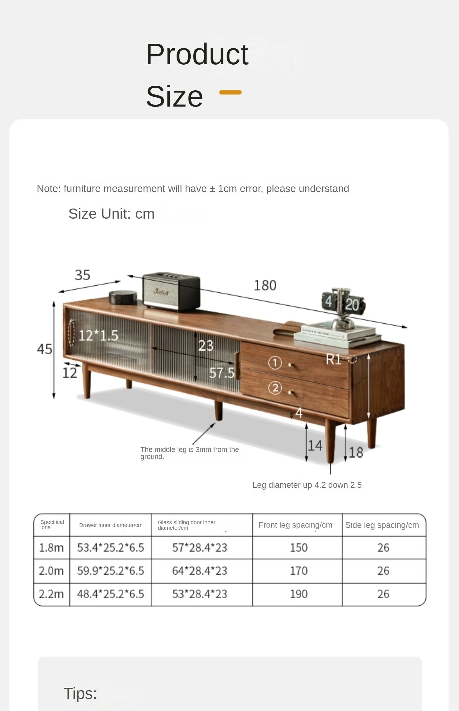 Black Walnut, Rubber, South American walnut Solid Wood Modern TV Cabinet.
