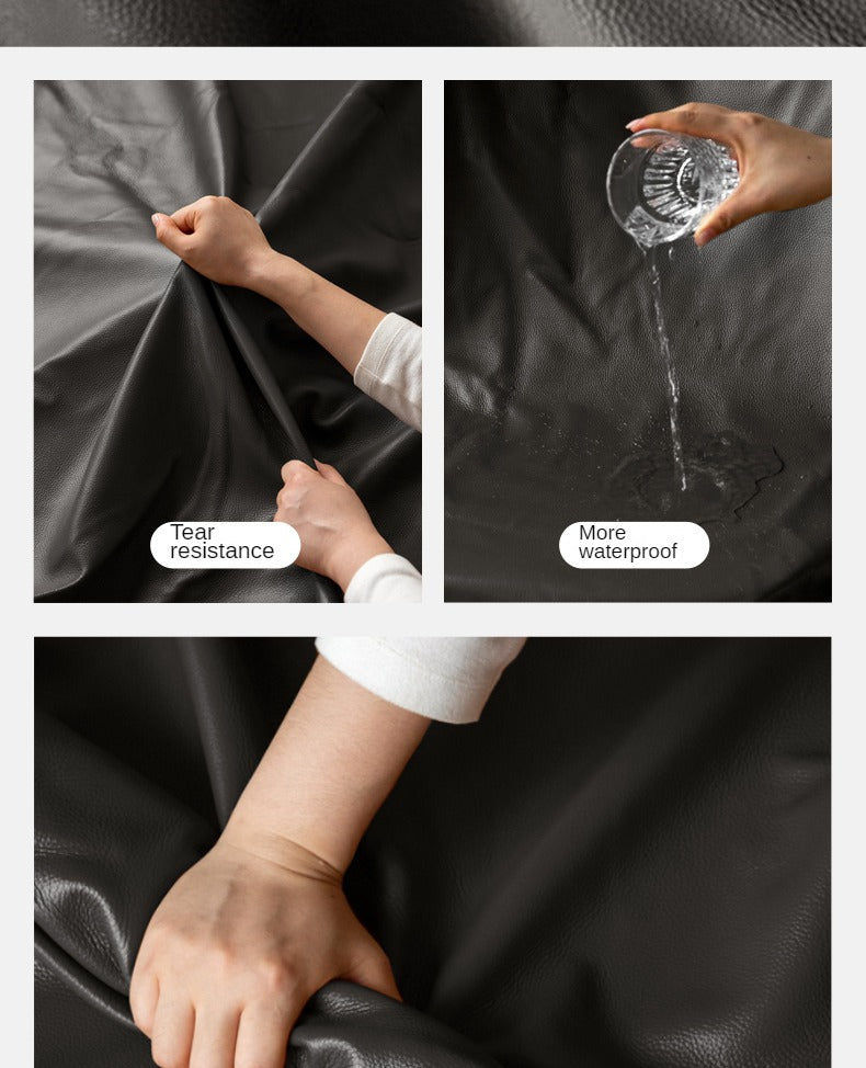 Leather Modern Top Layer Cowhide Leather Sofa,