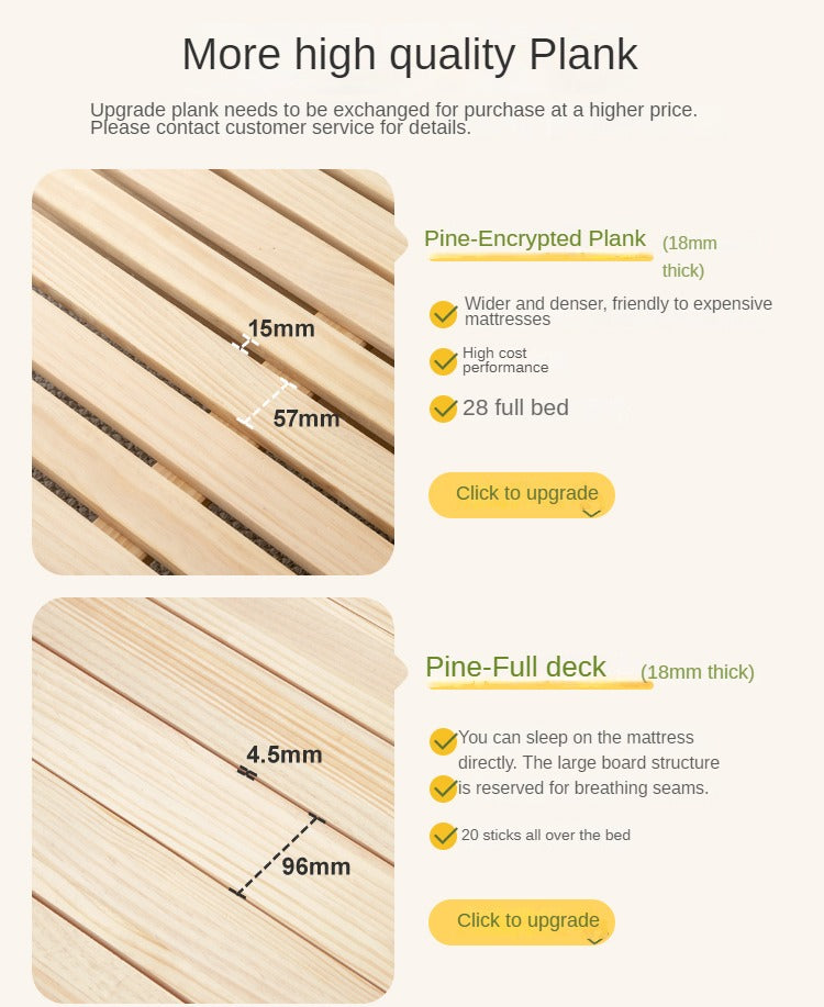 Beech solid wood kids bed
