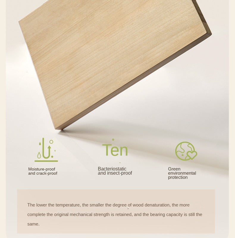 Poplar, Rubber Solid Wood Shoe Cabinet.